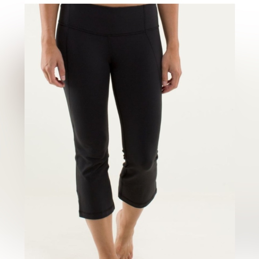 Lululemon Athletica Black Cropped Ankle Pants